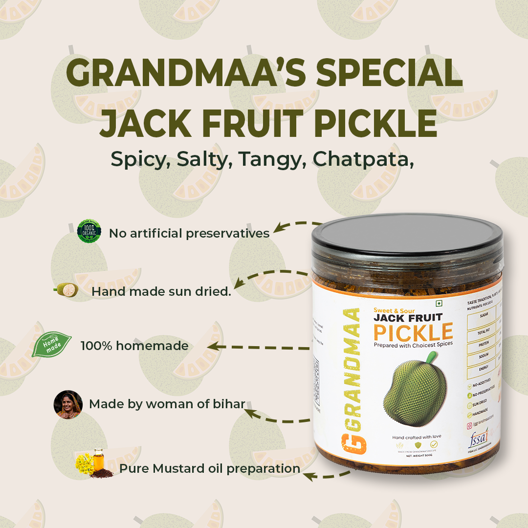 Stuffed Jackfruit Pickle