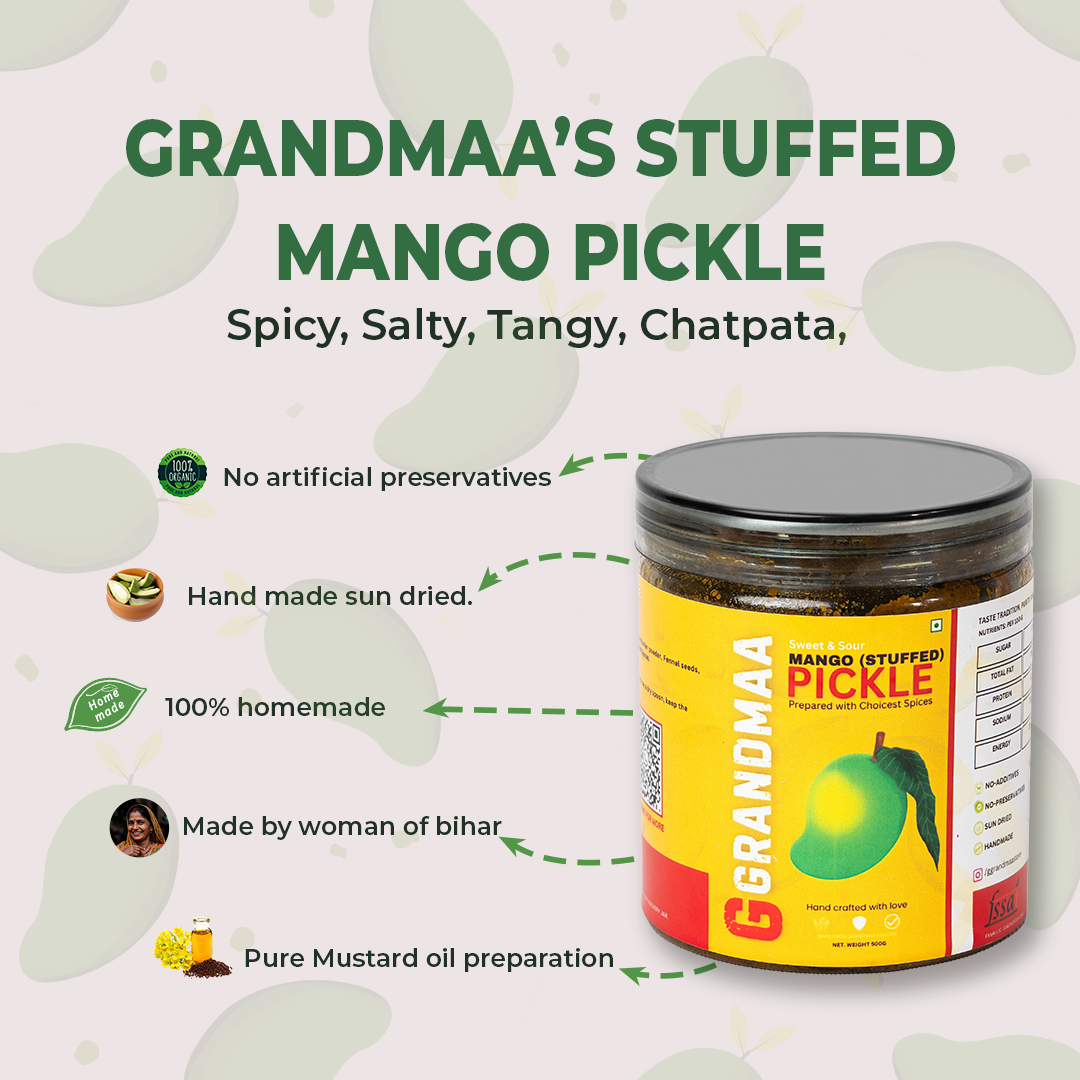 Stuffed Mango Pickle